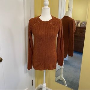 Orange Sweater